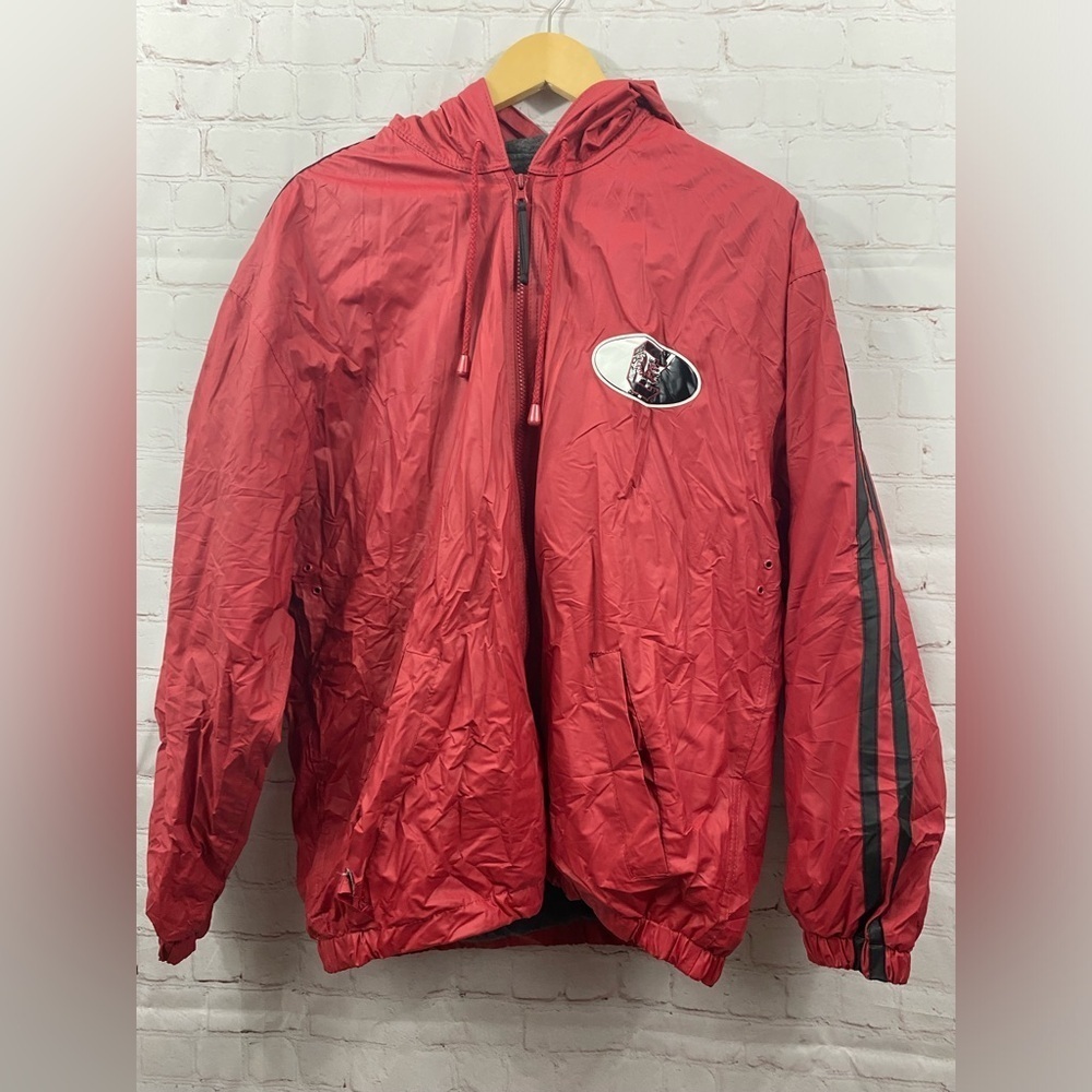 South Carolina Gamecocks Raincoat Mens Size Medium Fleeced Lined Jacket (READ)